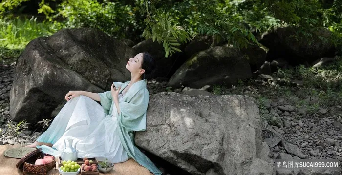 横屏桌面壁纸唯美古风美女图片