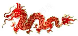 龙卡通龙 龙图腾 传统龙 青龙 金龙 龙抬头 开门红 龙雕刻