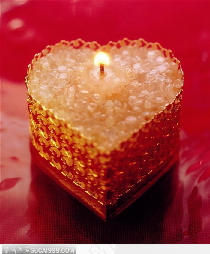 爱心状蜡烛