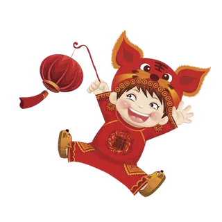 喜庆卡通简笔 (2)