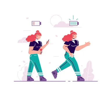 扁平化人物场景办公互联网等距ai矢量设计网页海报UI素材插画