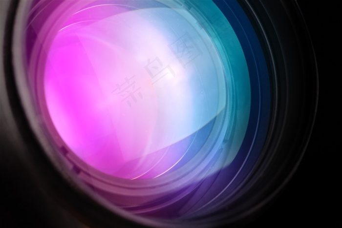 精美单发相机镜头特写图片