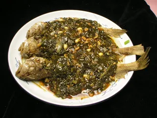 2879雪菜焖黄鱼d0