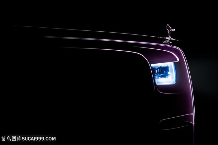 劳斯莱斯车头光感侧面