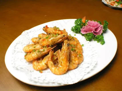 粤菜1406浇盐鸡虾 粤菜1406浇盐鸡虾