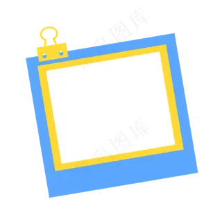 卡通边框 卡通彩色框  手绘对话框 可爱边框 免抠