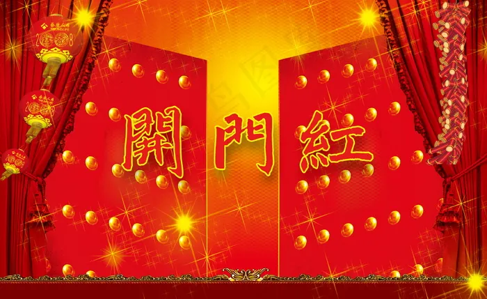 中国风古建风格海报素材_0099psd模版下载