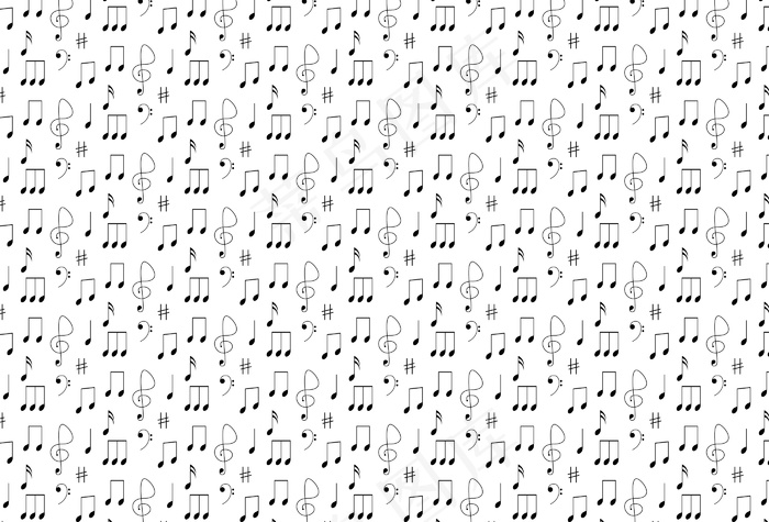 音符底纹图片