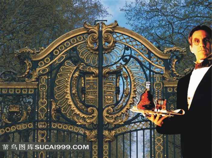 欧洲别墅里的管家