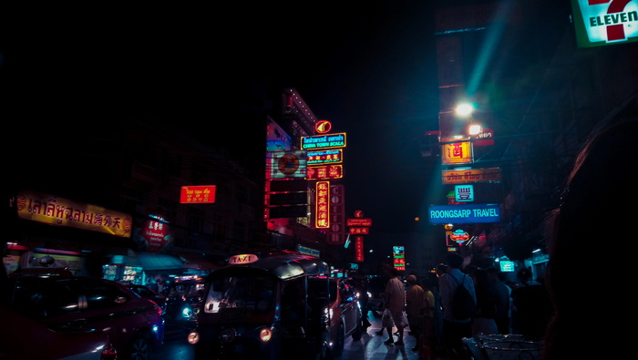 高清唯美城市夜景