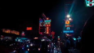 高清唯美城市夜景