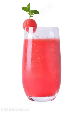 西瓜冰果汁饮料图片（PNG免抠图）