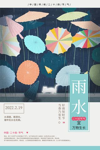 雨水的海报