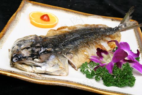 粤菜1360煎鲅鱼1