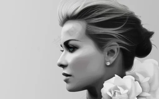 黑白人像主题 黑白人像主题