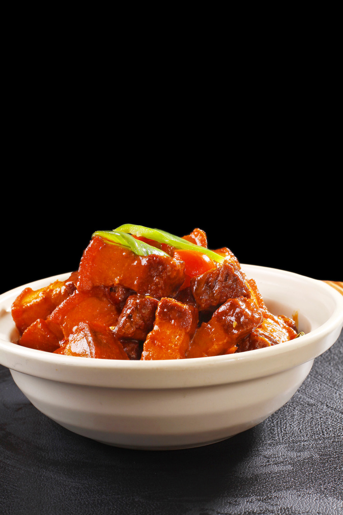 干豆角红烧肉 (3)