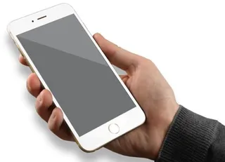 PNG手持智能手机免抠