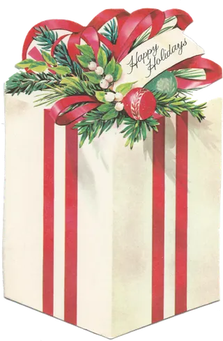 礼包盒立体卡通