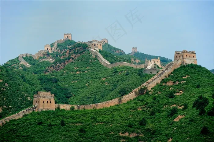 绿色长城图片
