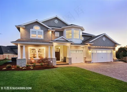 高档别墅建筑高清图片素材 高档别墅建筑高清图片素材