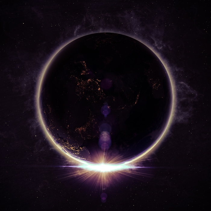 炫彩元宇宙星球高清图片