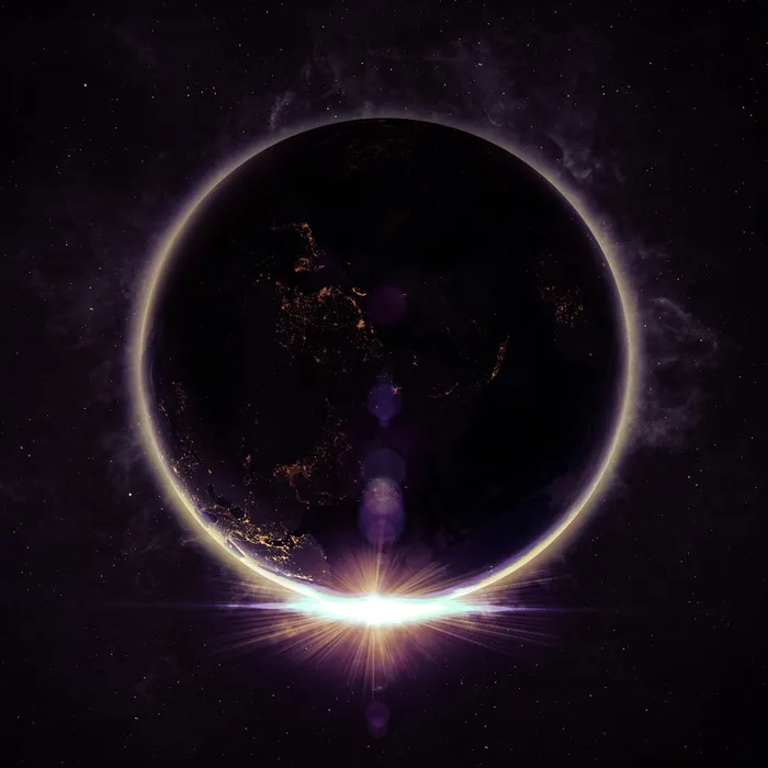 炫彩元宇宙星球高清图片
