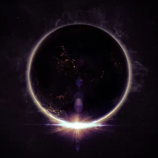 炫彩元宇宙星球高清图片