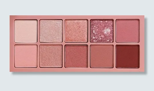 化妆品粉色眼影