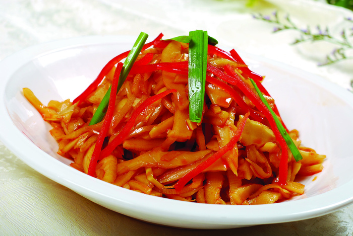 川菜湘菜高清菜谱 酱汁鱿鱼脆笋28