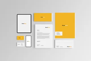 设计品牌标志样机素材