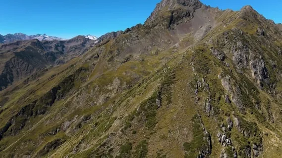 天空, 山, 夏天, 远足, 景观, 自然