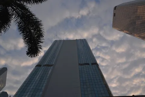 摩天大楼仰视图片 摩天大楼仰视图片