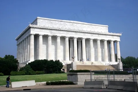 华盛顿林肯纪念堂图片 华盛顿林肯纪念堂图片
