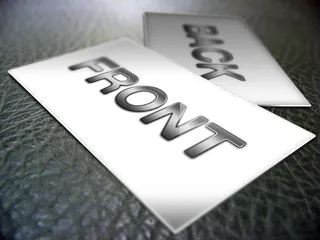 名片样机设计素材