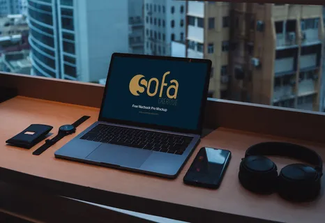 设计现代苹果笔记本手机手表样机