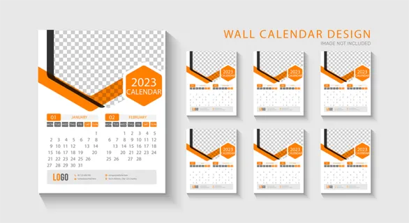 2023日历 2023年挂历 兔年日历 