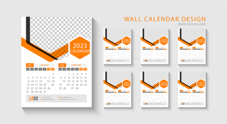 2023日历 2023年挂历 兔年日历 