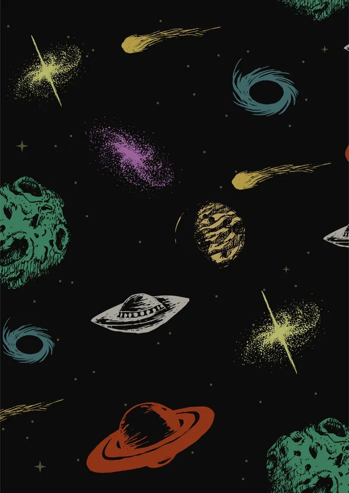宇宙恒星 银河系cdr矢量模版下载