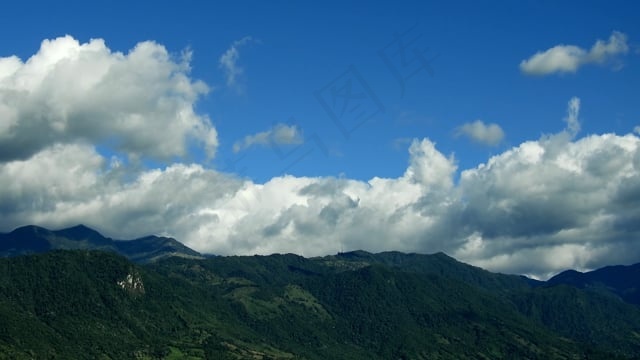 云, 积云, 风, 天空, 空气, 气氛, 大气, 山