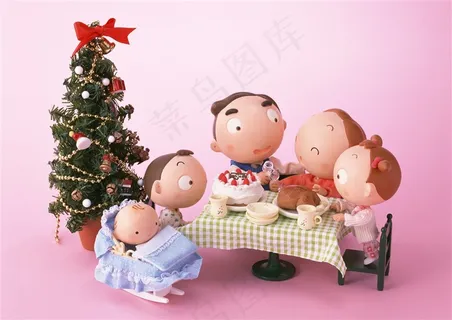 卡通一家人素材图片 卡通一家人素材图片