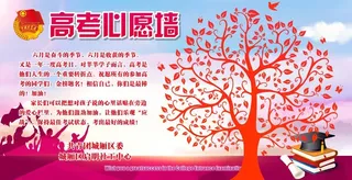 高考心愿墙展板