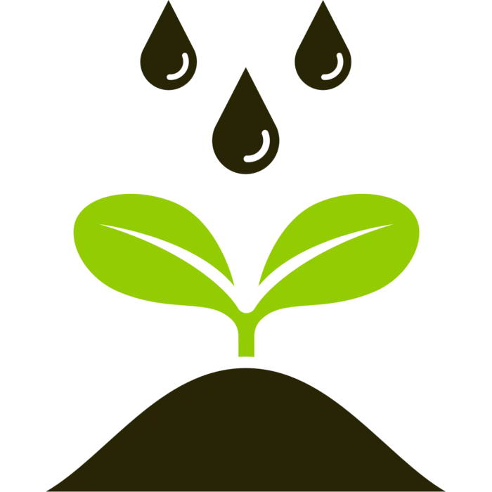 谷雨图标元素