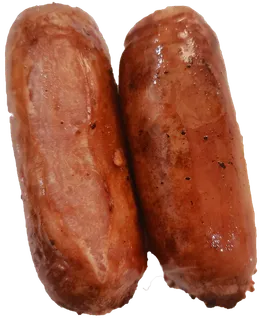 烤肠纯肉颗粒肠火山石免抠摄影元素素材