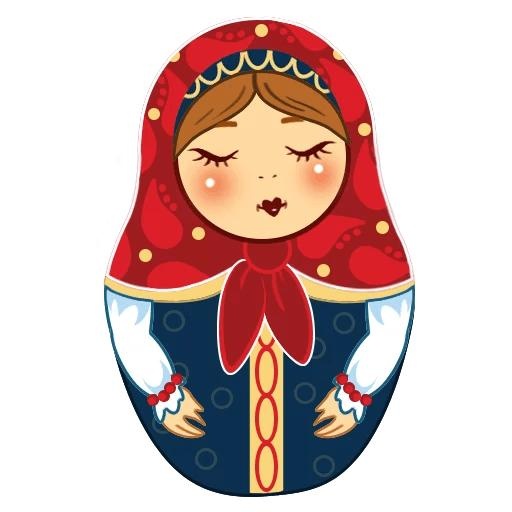 俄罗斯套娃 PNG免抠(512x512)