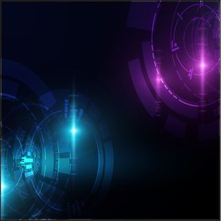 科技科幻未来仪表盘HUD界面UI图标数据图形图案