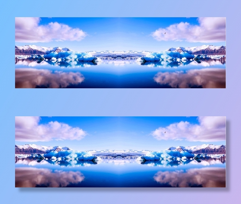 冬天自然背景风景