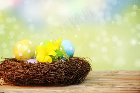 漂亮的复活节彩蛋素材图片