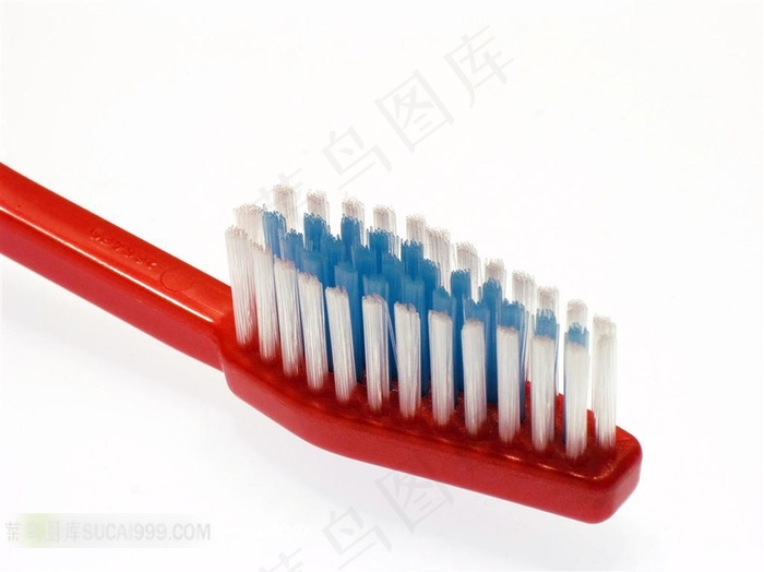 牙刷特写素材