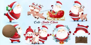 设计冬天圣诞节背景