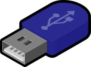 USB闪存盘 PNG免抠(300x222)
